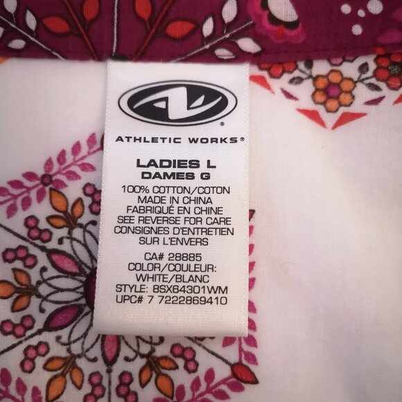 Athletic Works Ladies V-neck Lightweight Straight Fit Size Large Beach Coverup - Picture 3 of 8